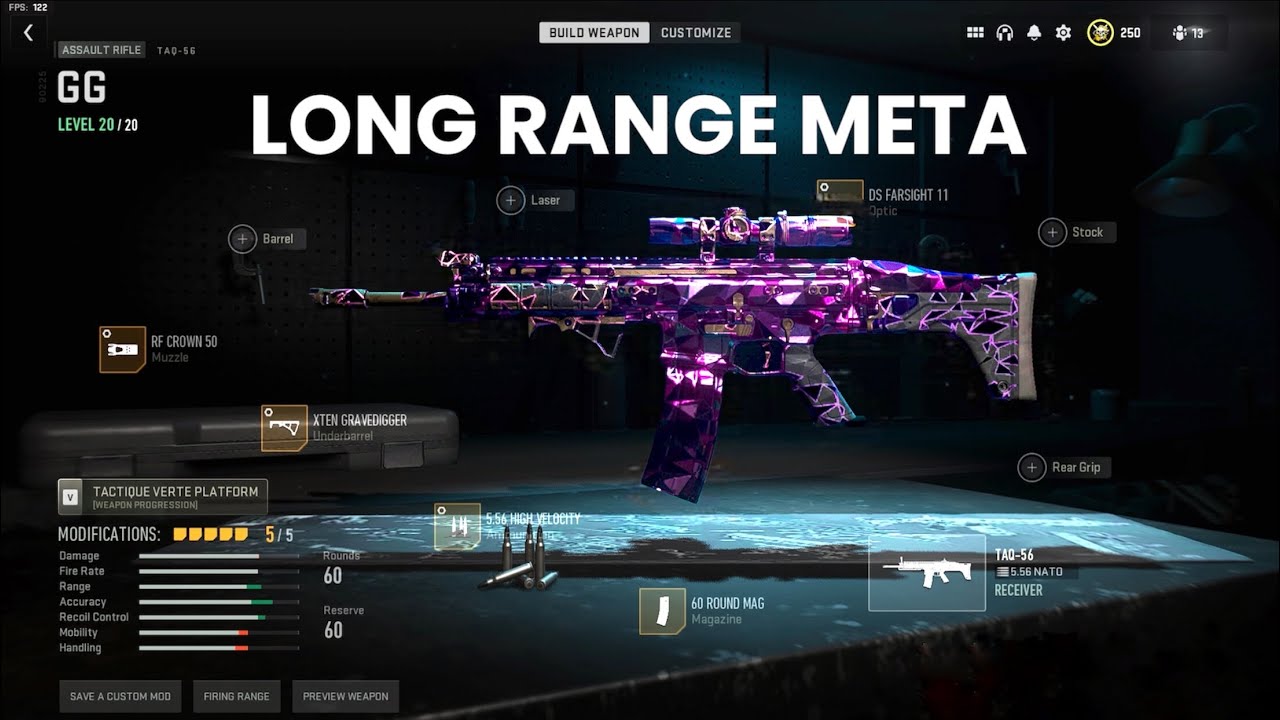 *updated* best TAQ 56 WARZONE 2 class setup / attachment tuning - YouTube
