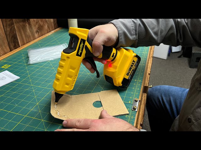  Mellif Cordless Hot Glue Gun for Milwaukee 18V Battery