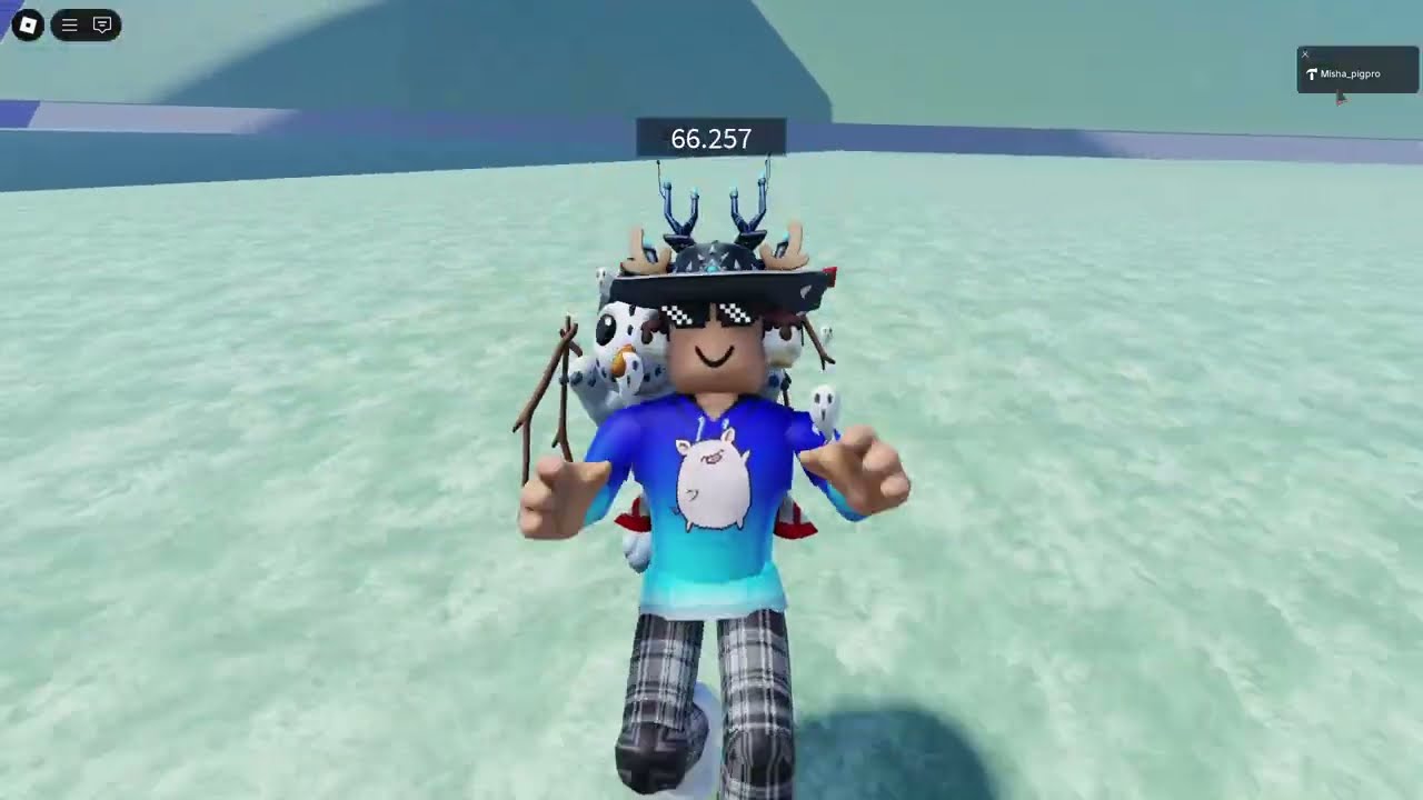 Игра Slope run, созданная мной и моим другом в роблоксе 