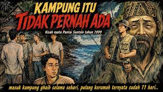 A TRUE STORY OF SANTOLO BEACH, GARUT!! Entering the Ghost Village for a Day, Returning Home After...