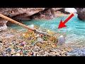 Extreme 24H Beach Cleanup Challenge - Finding Lost Gold &amp; Diamonds!