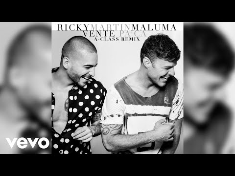 Ricky Martin Vente Pa Ca A Class Remix Audio Ft Maluma Youtube - vente a roblox vente paca ricky martin parodia