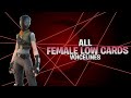 All Female Low Cards Guards Voicelines in Fortnite Chatper 4 Season 4 - Fortnite Bosses Voicelines