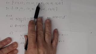 Composition of Functions - Tables