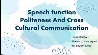 Task 11 - Sociolinguistics - Milenia Tri Rista Aryuni