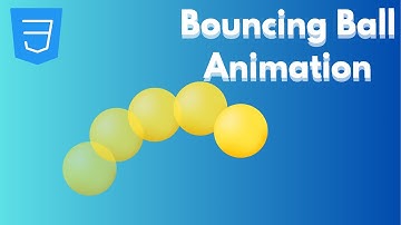 Bouncing Ball Animation with HTML and CSS | CSS Animation Tutorial