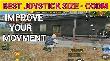Improve Your Skills And Fast Movment | Best Joystick  Size || Codmobile