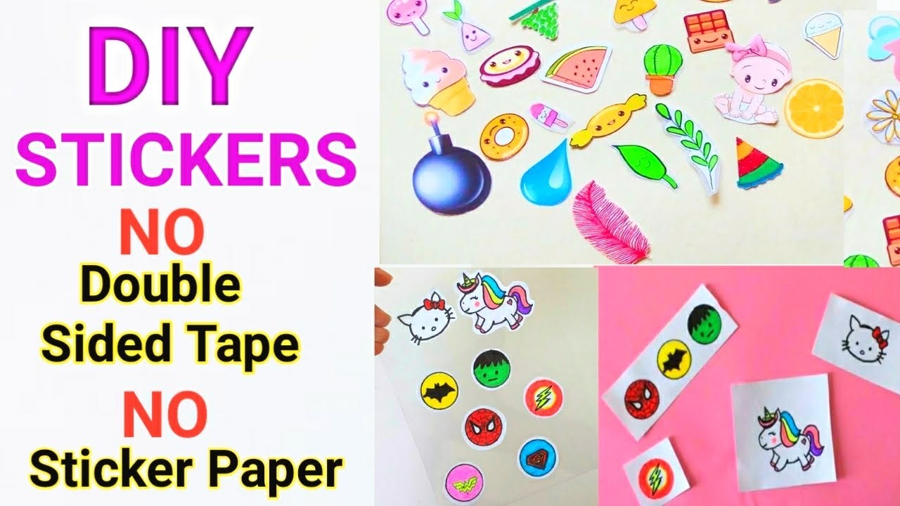 How to Make Stickers without Sticker Paper - So Fontsy