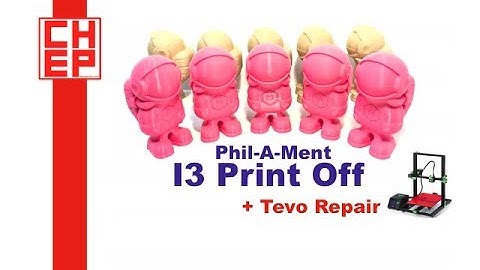 Tevo Tornado Fix & I3 3D Printer Phil A ment Print Off