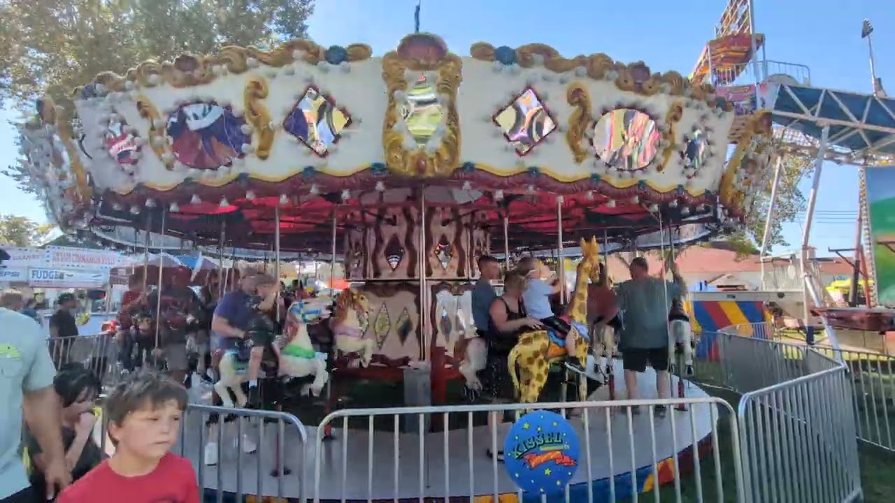 Carousel At The Fairfield County Fair