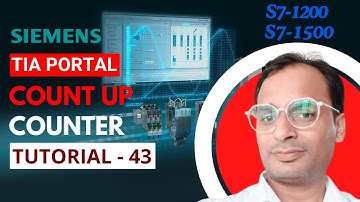 Siemens TIA Portal Training 43 - Learn Count Up Counter in Siemens TIA Portal | Siemens PLC Counters