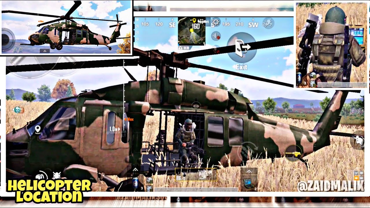 Pubg mobile payload mode 2.0 helicopter location