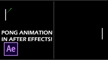 Pong Animation in After Effects - (Wiggle Expression)