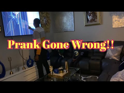 broken-tv-prank-on-african-dad!!(gone-wrong)