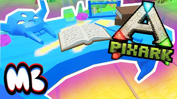PixARK | MAGIC WORKBENCH & MAGIC FOREST BIOME! (ARK meets Minecraft) #3