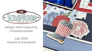 Design Team |@TheScrapRoom | “America the Beautiful”