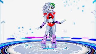 MMD FNAF SECURITY BREACH Roxanne Wolf Merry Gentlemen TIK TOK Ver Resimi