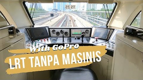 [4K] LRT Jabodebek Tanpa Masinis