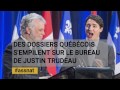 Assnat  le qubec et ses relations avec justin trudeau