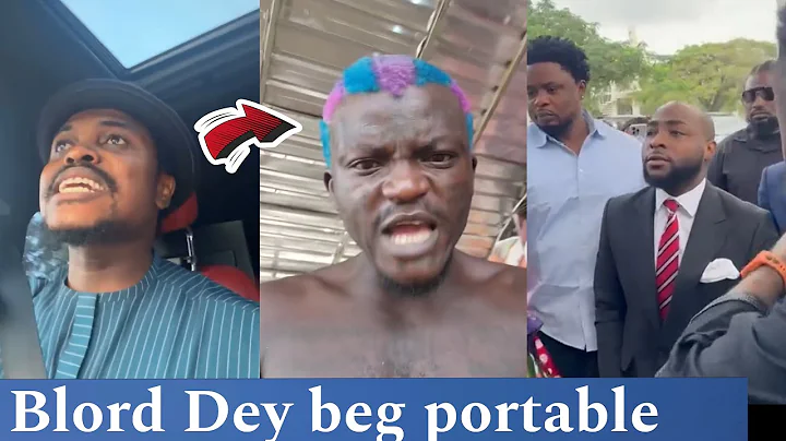 BLORD BEG PORTABLE TO TAKE 1,000,000 & STOP DISS SONG AS DAVIDO BAG BIG GOVERNMENT POSITION 