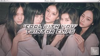 Cool With You Mvs Twixtor Clips For Edits 4K