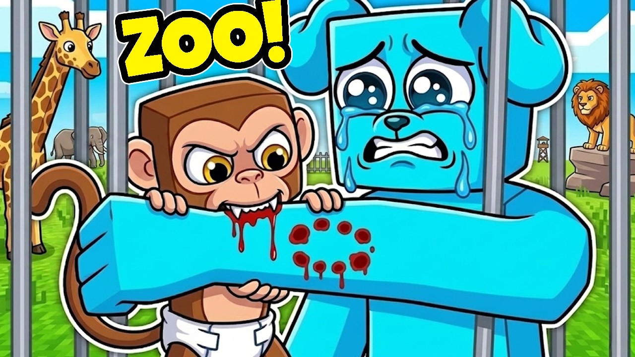 JAK ZBUDOWAĆ ZOO w Minecraft 🐘🦒🦁