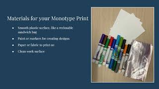 First Friday Fun: Printmaking