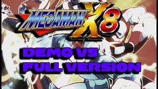 Megaman X8 - Demo VS Complete Version