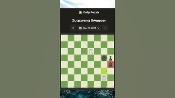 Chess.com Daily Puzzle 19 November 2023 #shorts
