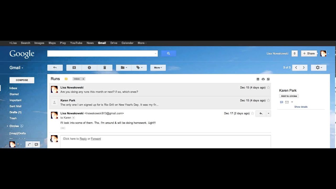How to forward an email.mp4 YouTube