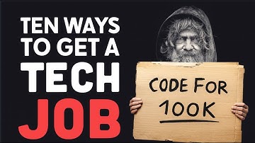 How to Land a 100K/yr Tech Job – 10 Strategies