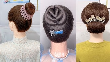 Hướng Dẫn Cách Búi Tóc Đơn Giản Nhất | 10 Cách Làm Tóc Đẹp Đơn Giản Đi Dự Tiệc | Bun Hairstyles