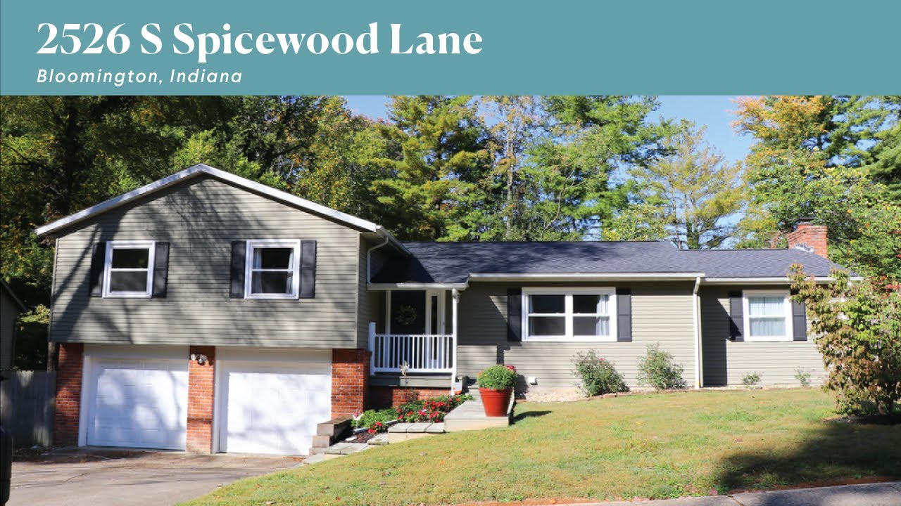 2526 S Spicewood Lane, Bloomington, IN House for Sale YouTube