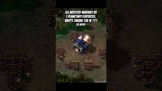 Can 60 Infested Marines beat a Planetary Fortress? | SC2.BattleRumBle #rts #starcraft2 #스타크래프트2 #sc2