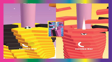 Helix Stack Jump: All Levels Complete Gameplay Level 1-9999 All Level (iOS, Android)