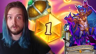RANK 1 LEGEND OVERHEAL PRIEST | This Dude Played This Deck For ALMOST 2000 GAMES??? That's A Lot...