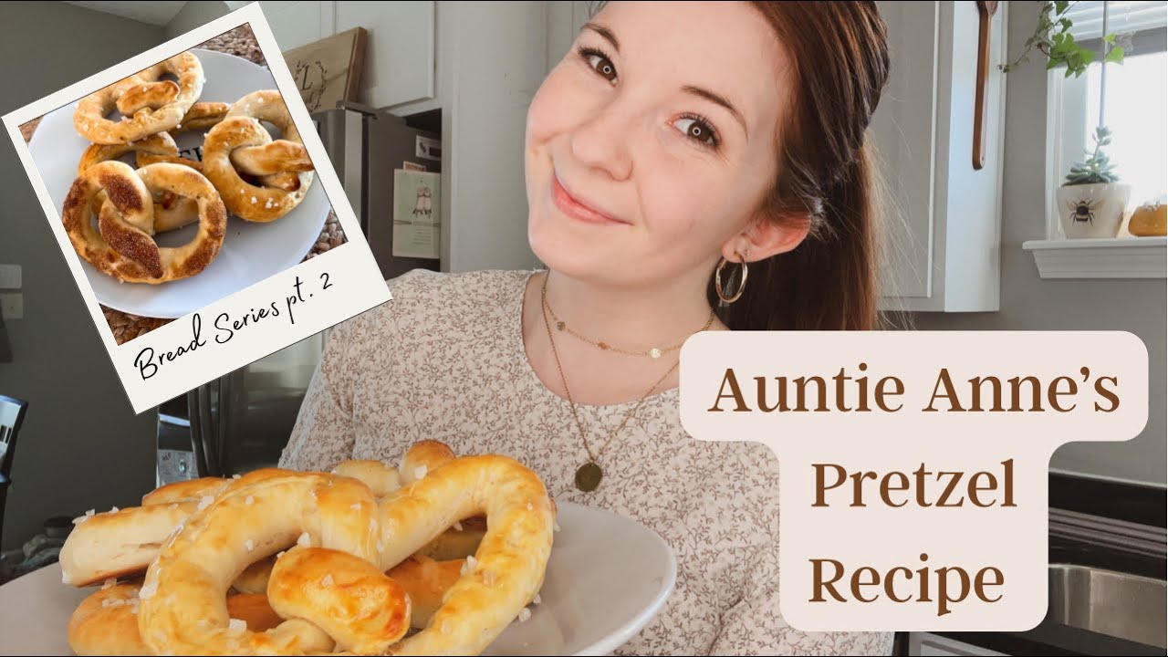 Auntie Anne’s Pretzel Recipe They Really Taste EXACTLY the Same