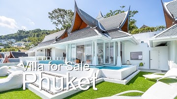 Villas For Sale: Exquisite Baan Thai Surin Hill Sea View Villa - Phuket.Net Real Estate