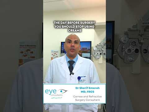 Preparing for LASIK surgery? Here are the things to do before undergoing LASIK surgery.