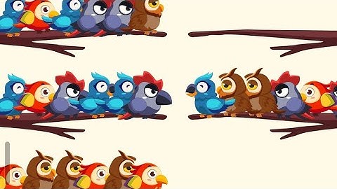 Bird Sort Level 480 #viral #birdsortpuzzle #girlgamer #gaminggirl #youtube #livestream