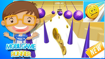 Coin Rush - NOOB vs PRO New All Levels Gameplay Android,iOS Walkthrough Mobile Game Runner