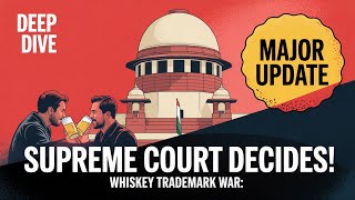 Whiskey Trademark War  Blenders Pride vs  London Pride. Who Won ! Supreme court judgement