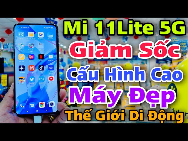 Xiaomi Mi 11Lite 5G : Cập Nhật Giá Khuyến Mãi Mới Nhất Tại THẾ GIỚI DI ĐỘNG