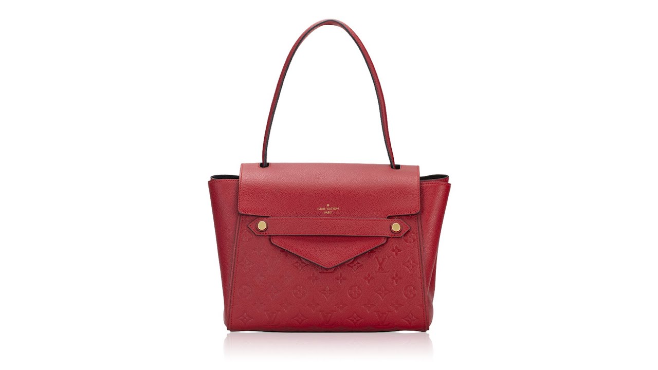 Louis Vuitton Cerise Monogram Empreinte Leather St Germain PM Bag