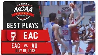 NCAA 94 MB Maui Cruz nails tough put-back in the clutch EAC Best Plays