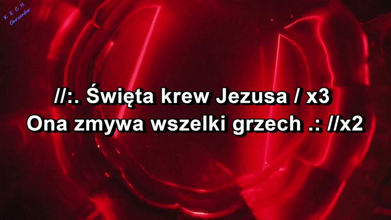 Święta krew JEZUSA