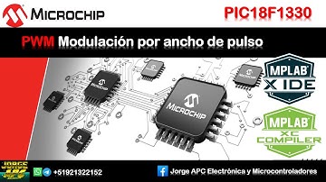PIC18F1330 ¿Cómo configurar módulo PWM y onda complementaria? MPLAB X - XC8