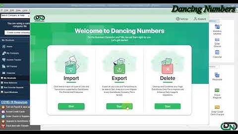 How to Export Estimates From QuickBooks Desktop using Dancing Numbers?