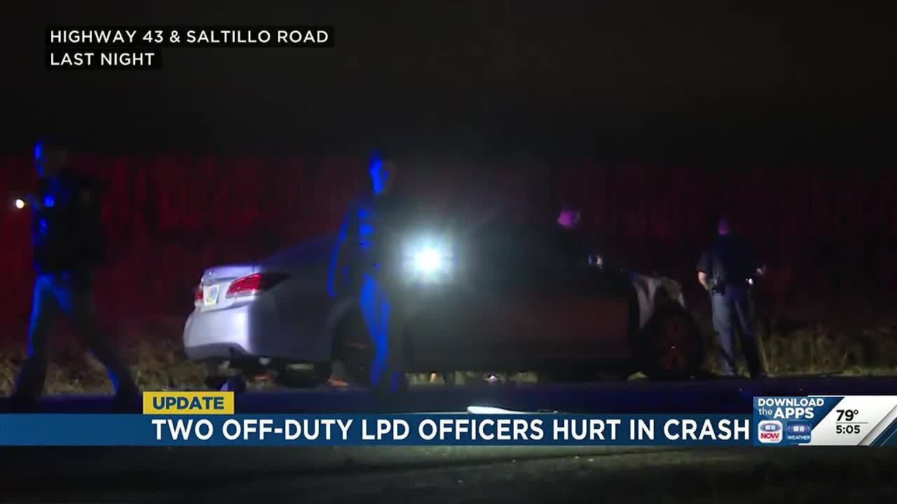 Off-duty Lincoln Police officers hit by car while stopping to help ...