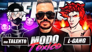 “CLK TALENTO” ENFRENTA A “L-GANG” 👹 7-1 Y SE TOXIQUEAN DE LA PEOR MANERA EN PVP X DAÑO!! 😨🔥 Zelika